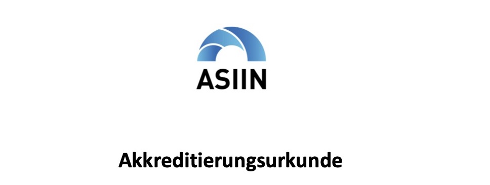 ASIIN Akkreditierung 2019-2026